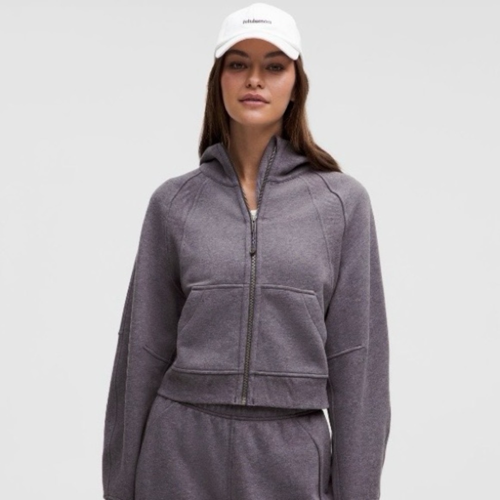Lululemon Scuba Oversized Full-
Zip Hoodie - Heathered Nightfall